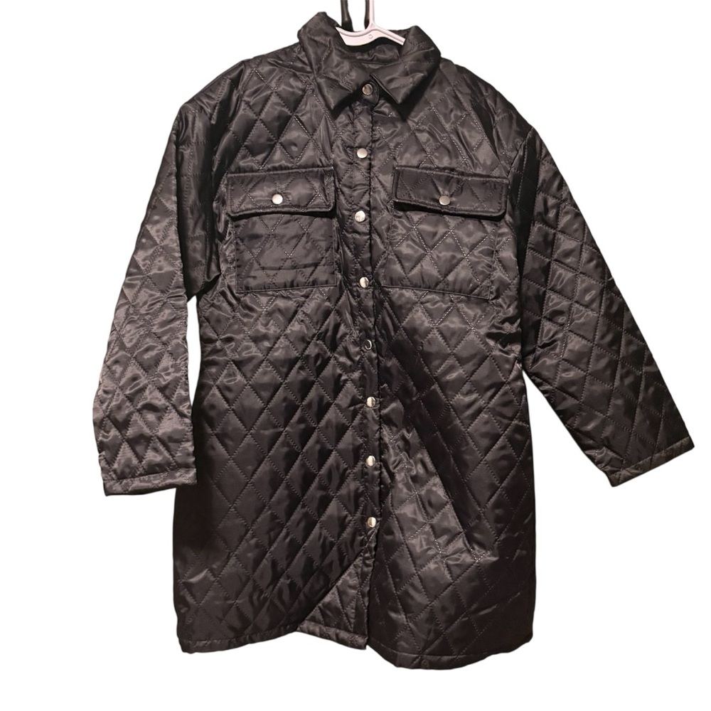 Black Quilted Jacket